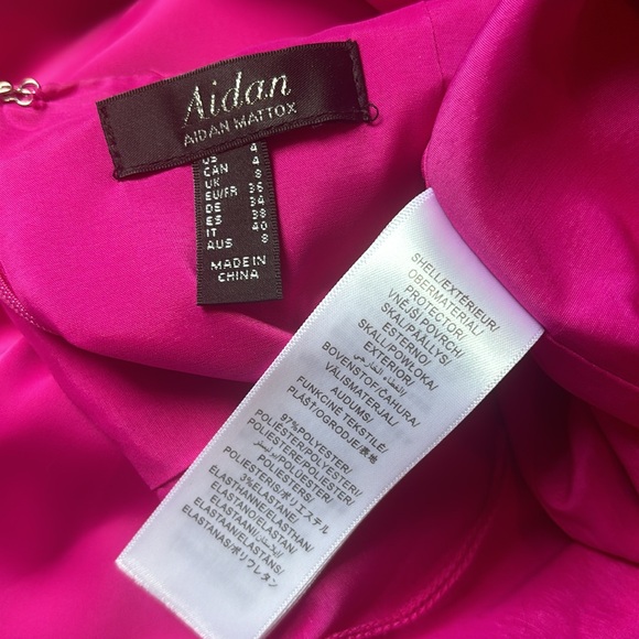 Aidan Mattox beautiful hot pink formal dress! - Picture 4 of 4